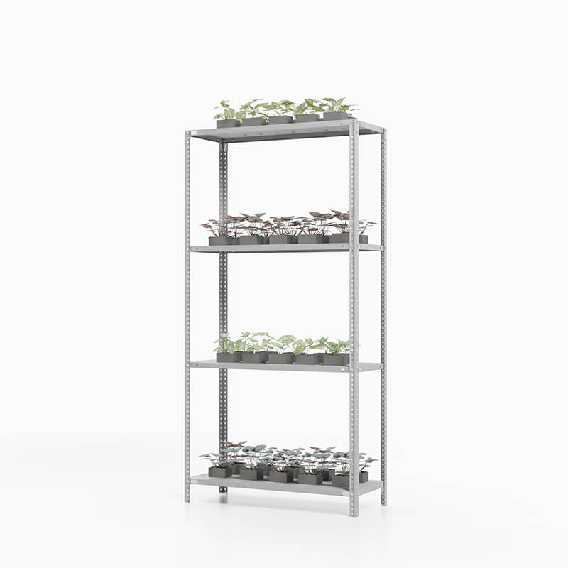 Стеллаж ТС Лайт 1500х1000х300, 4 полки перф.