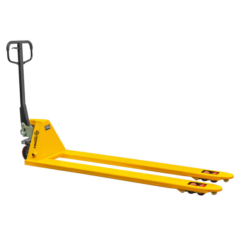 Гидравлическая тележка (рохля) SD-L (CBY-BF2.5, г/п 2500 кг, 1500x550 мм, PDP, длинновильная) SMARTLIFT (SMART)