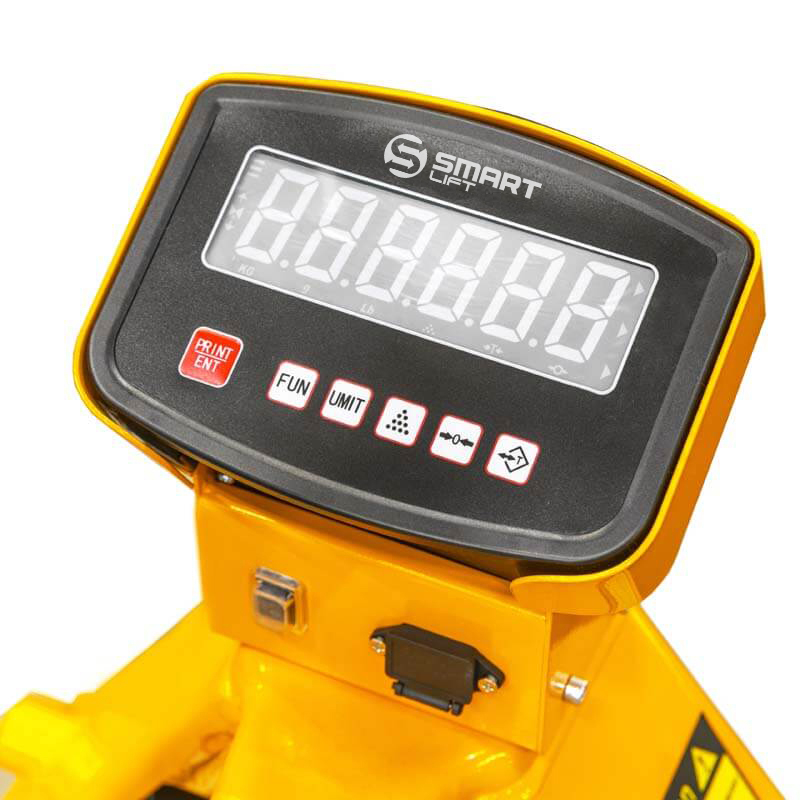 Гидравлическая тележка с весами BFC25 (г/п 2500 кг, 1150x570 мм, RDP) SMARTLIFT (SMART)