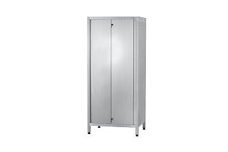 Шкаф кухонный ШЗКп - 1500x600x1800 Profi Ral, двери-купе, полки сплошн. 3 шт., цинк, без к-та замков