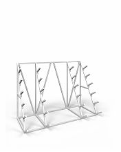 Стеллаж наклонный металлический консольный