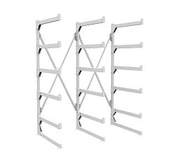 Стеллаж консольный металлический СтК-02