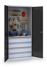 Инструментальный шкаф ИП-1/5 (Графит)