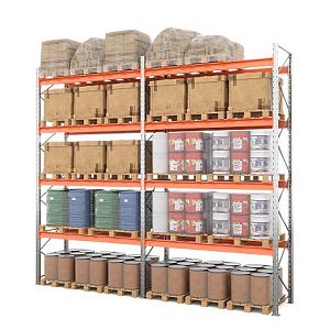 Фронтальные стеллажи