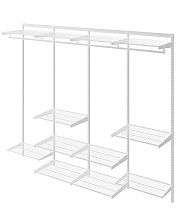 Гардеробная система Практик Home Max G240 белая