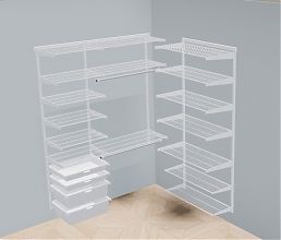 Гардеробная система Практик Home. Прихожая Large №2