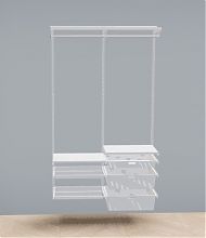 Гардеробная система Практик Home. Прихожая Medium №4