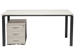 Стол NT 120X70 вяз натуральный/антрацит