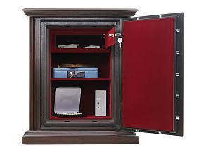 Огневзломостойкий сейф в дереве VALBERG Гарант 67Т Д EL (дуб)