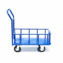 Тележка платформенная КПБ-300-125-И , с бортом, 600х900мм