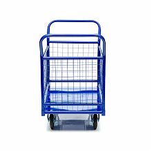 Тележка платформенная КПО-300С-160-К , с бортами, 600х1000мм