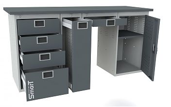 Верстак SMART 1760.4.P.Y.1