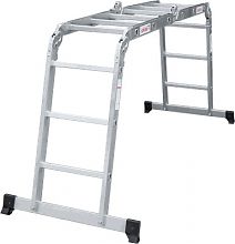 Лестница-трансформер алюминиевая, ширина 400 мм NV1322.2