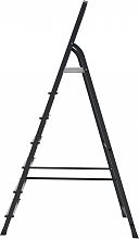 Стремянка стальная с алюминиевыми ступенями NV2130.3