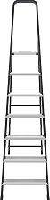 Стремянка стальная с алюминиевыми ступенями NV2130.3