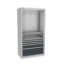 Шкаф инструментальный ВС-055-02 с глухими дверьми