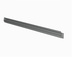 Рельс алюминиевая 1200 мм для крепления лотков (RAL7035)