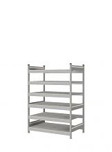 Стеллаж СТ-023 полочный 1800x1200x800 6 яруса окрашен