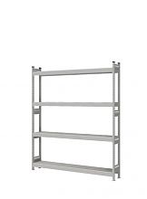 Стеллаж СТ-023 полочный 2200x1800x300 4 яруса окрашен