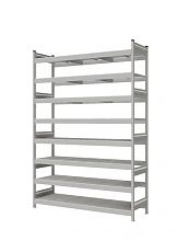 Стеллаж СТ-023 полочный 3000x1800x600 8 яруса окрашен