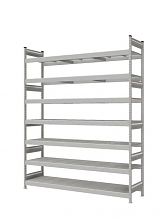 Стеллаж СТ-023 полочный 3000x2100x600 7 яруса окрашен