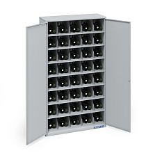 Металлический шкаф для противогазов ХПГ-40, с дверьми Про