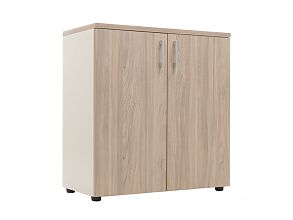 Шкаф NW 0880 закрытый вяз натуральный / бежевый